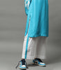 Turquoise Kurta With Straight Pants